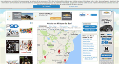 Desktop Screenshot of afrique-du-sud.meteosun.com