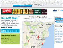 Tablet Screenshot of afrique-du-sud.meteosun.com