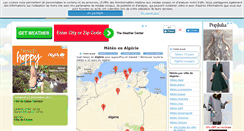 Desktop Screenshot of algerie.meteosun.com