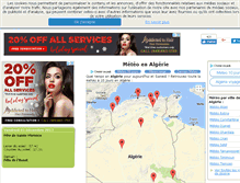 Tablet Screenshot of algerie.meteosun.com