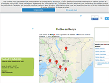 Tablet Screenshot of kenya.meteosun.com