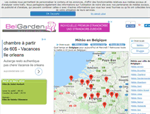 Tablet Screenshot of belgique.meteosun.com