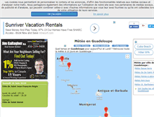 Tablet Screenshot of guadeloupe.meteosun.com