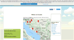 Desktop Screenshot of croatie.meteosun.com