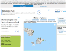 Tablet Screenshot of mykonos.meteosun.com