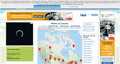 Desktop Screenshot of canada.meteosun.com