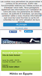 Mobile Screenshot of egypte.meteosun.com
